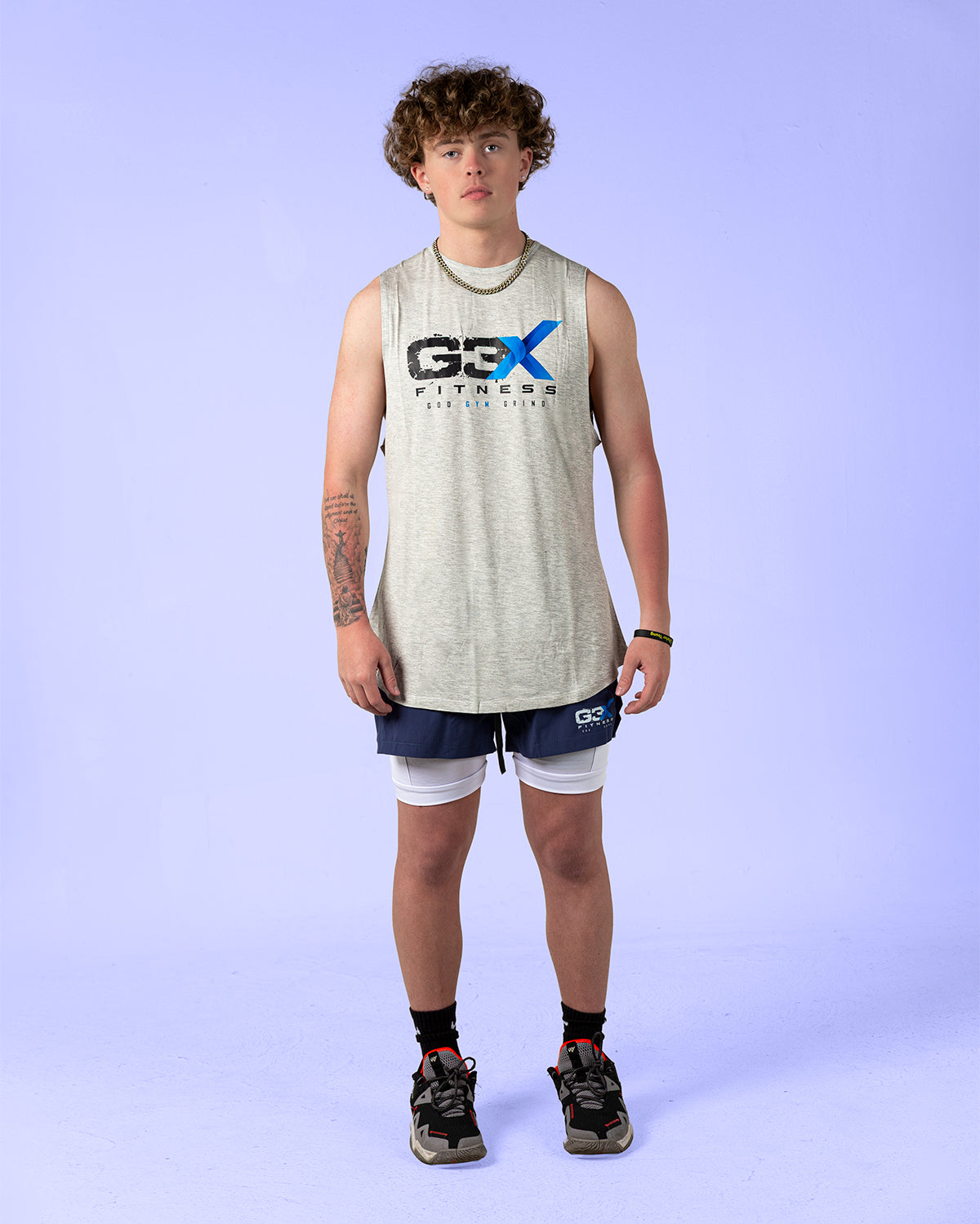 Light Grey Bamboo Tanks G3X Fitness 1