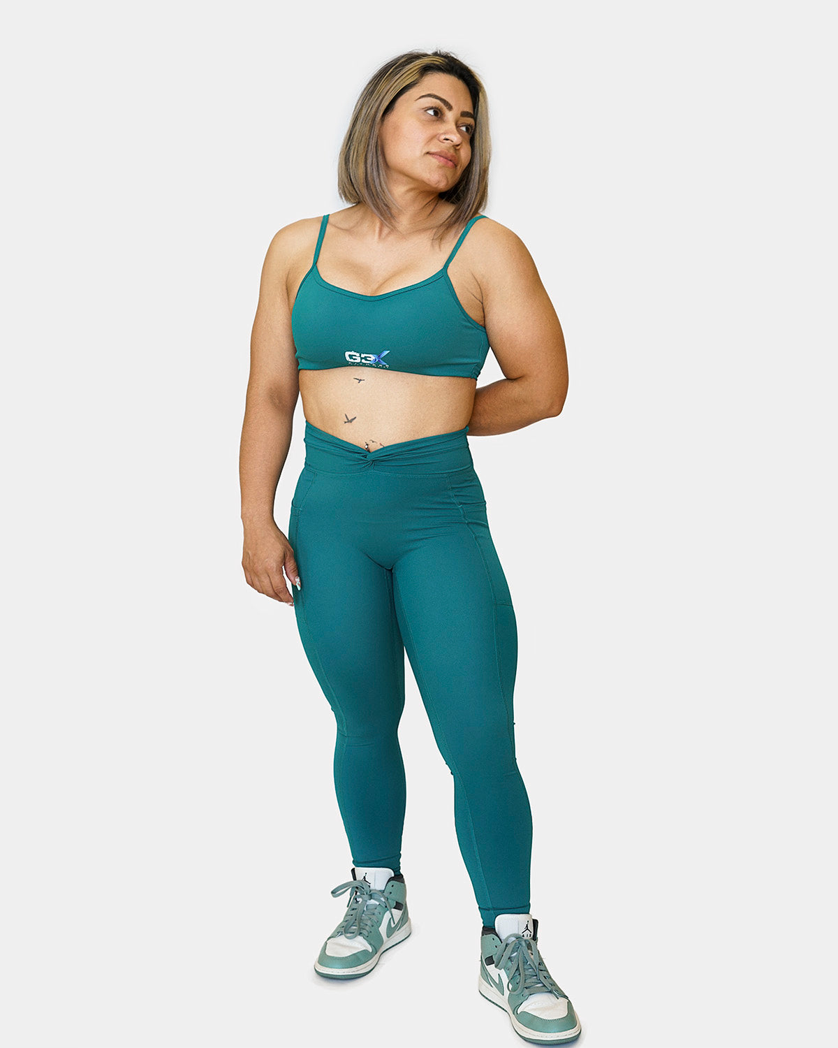 V-Taper Set Legging Turquoise 1