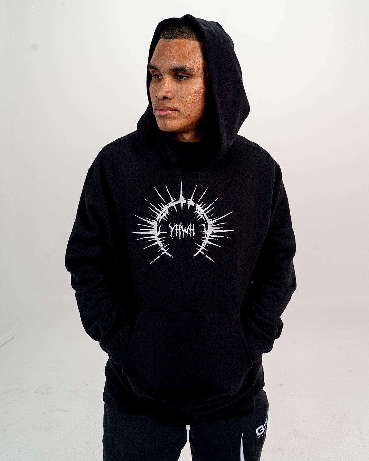 Black Kingdom Grind Oversize Crown Hoodie 2