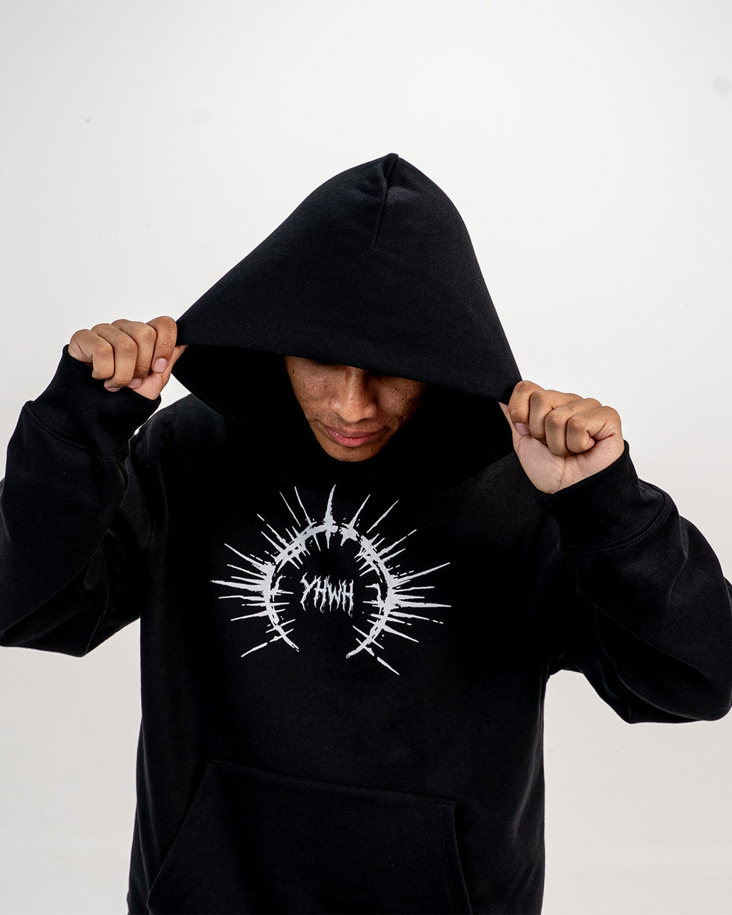 Black Kingdom Grind Oversize Crown Hoodie 7