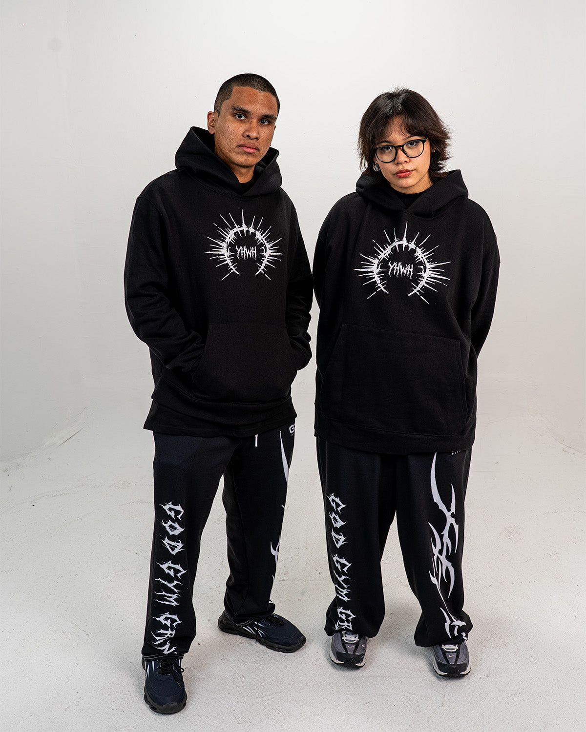 Black Kingdom Grind Oversize Crown Hoodie 3
