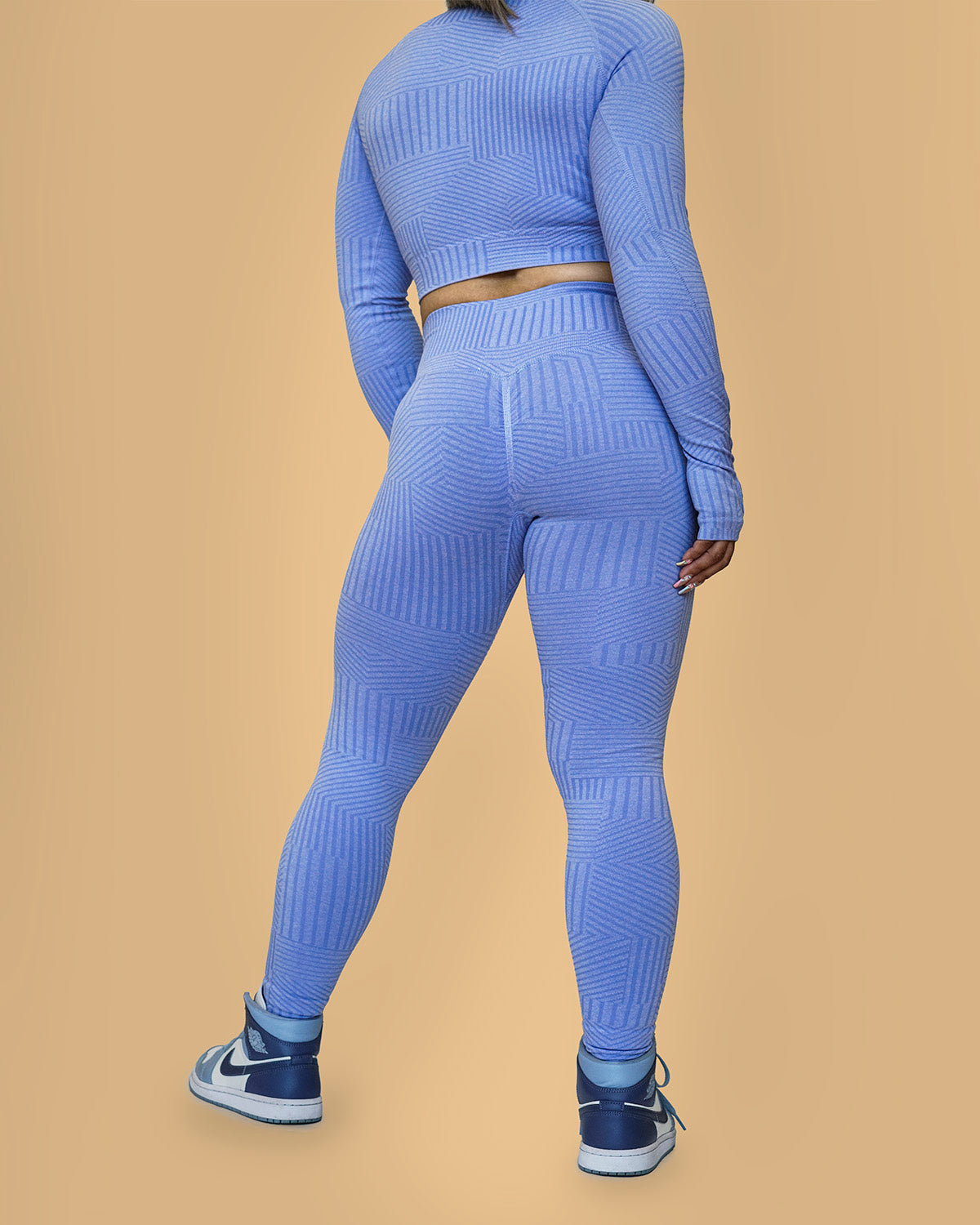 Corduroy Leggings Baby Blue 10