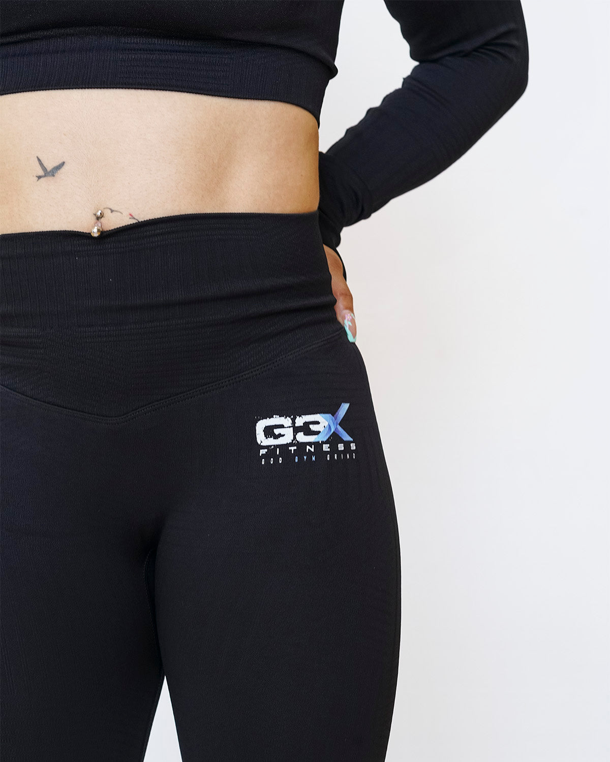 Corduroy Leggings Black 6