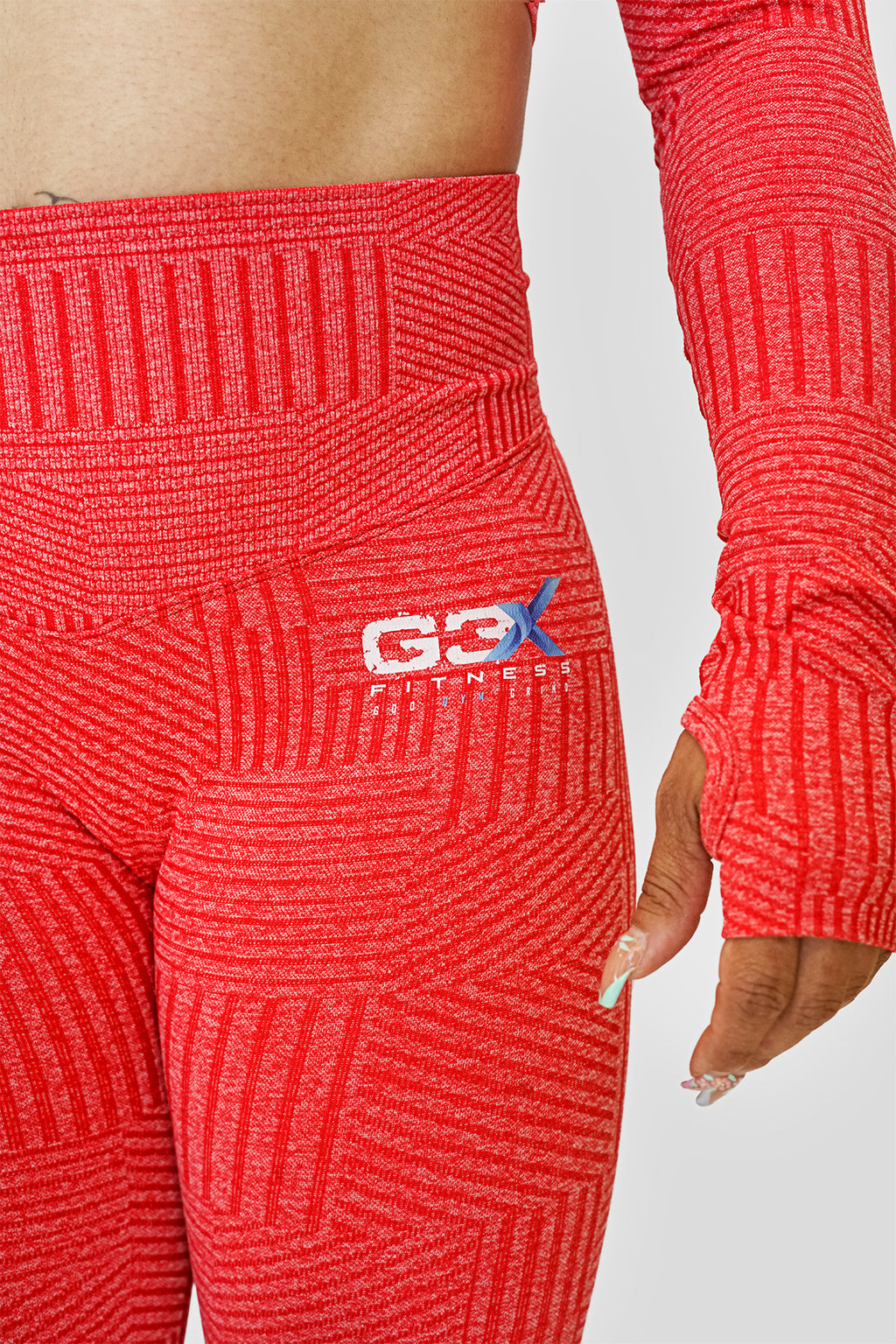 Corduroy Leggings Coral 6