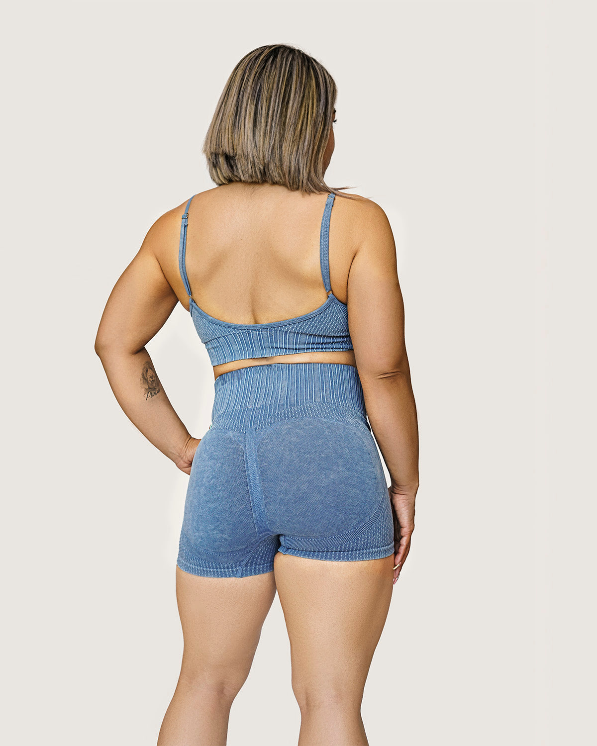 Corduroy Shorts Baby Blue 6