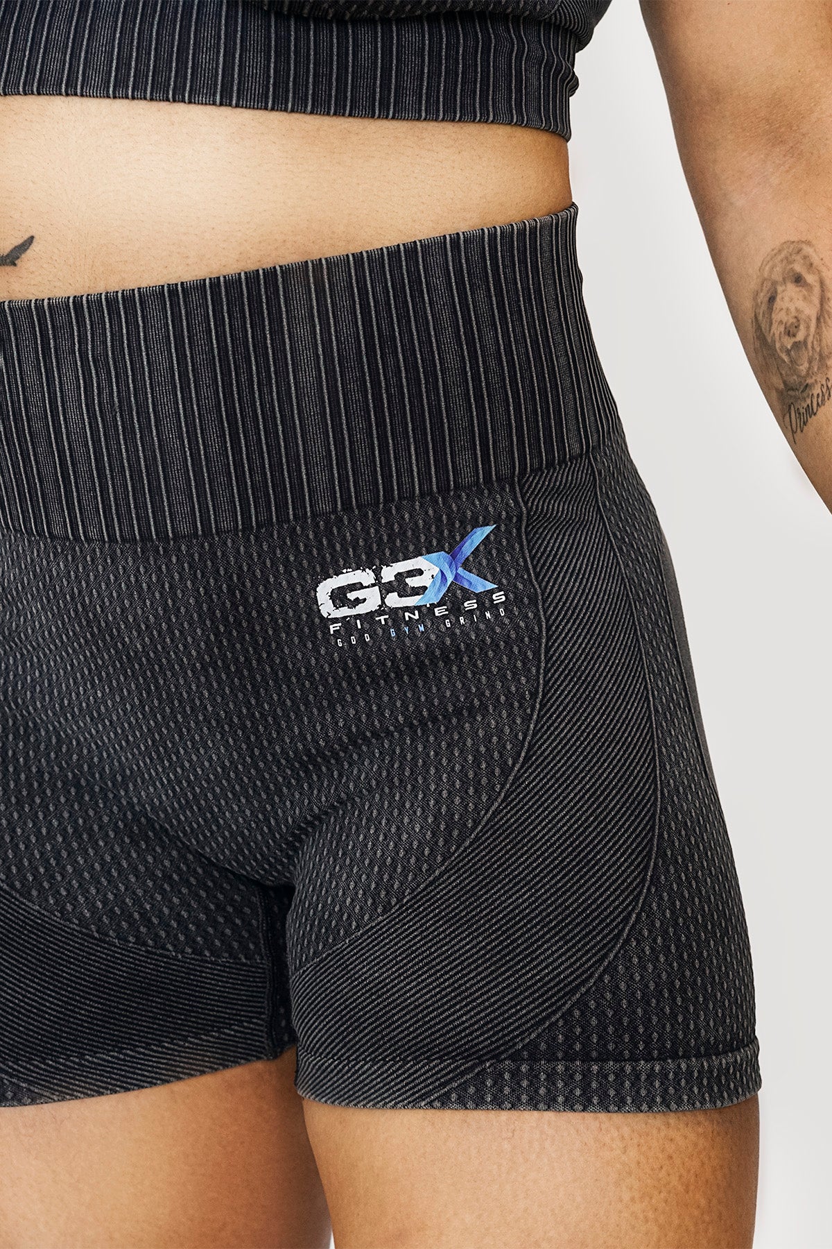 Corduroy Shorts Charcoal 6