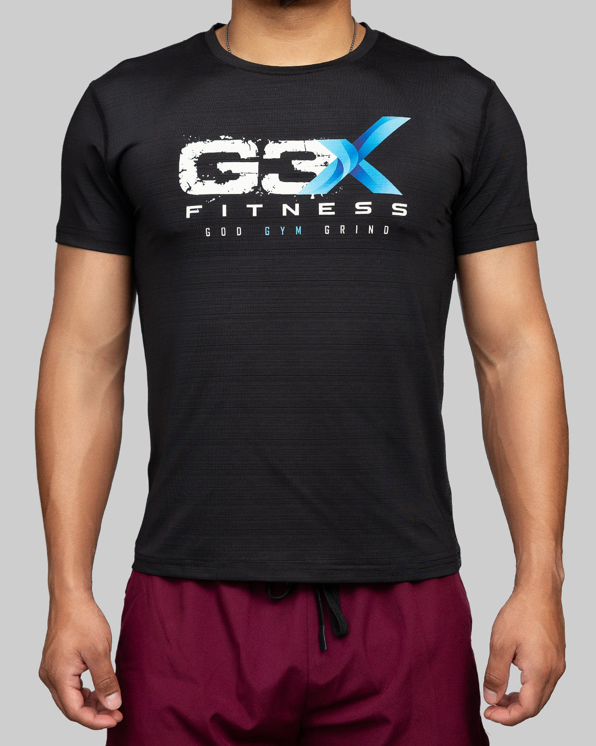 G3X Men Muscle T Shirt Black Front.JPG