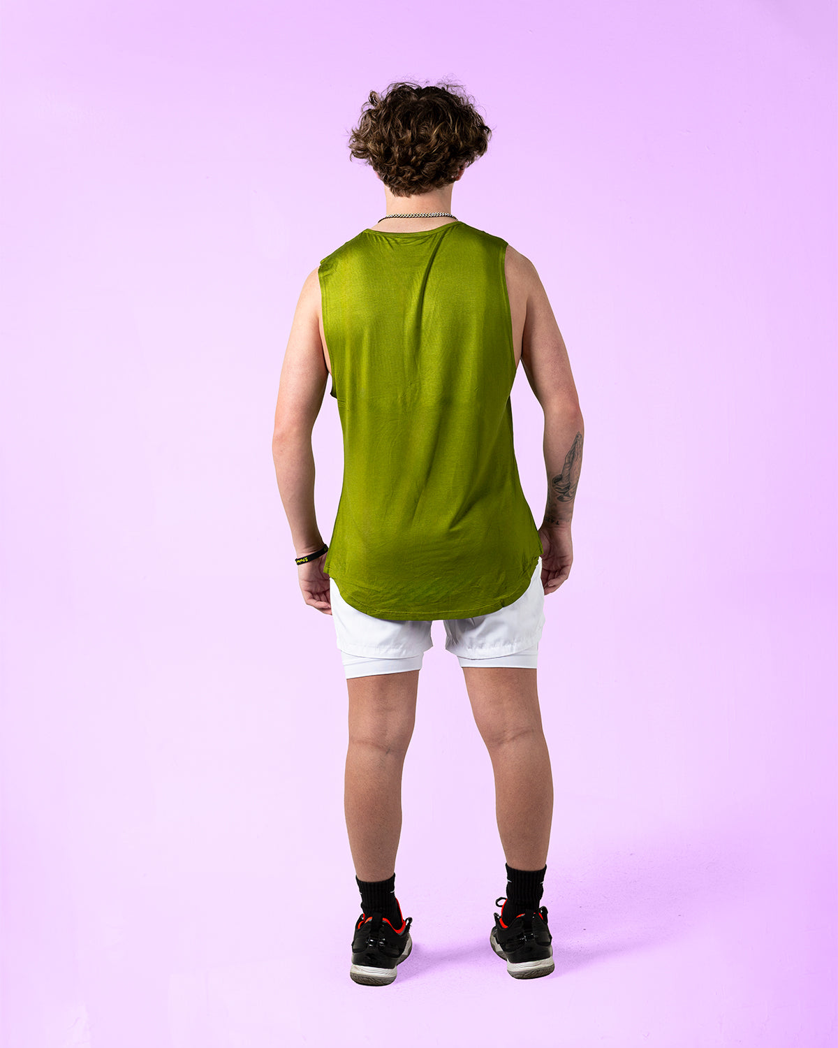 Olive Bamboo Tanks G3X Fitness 3