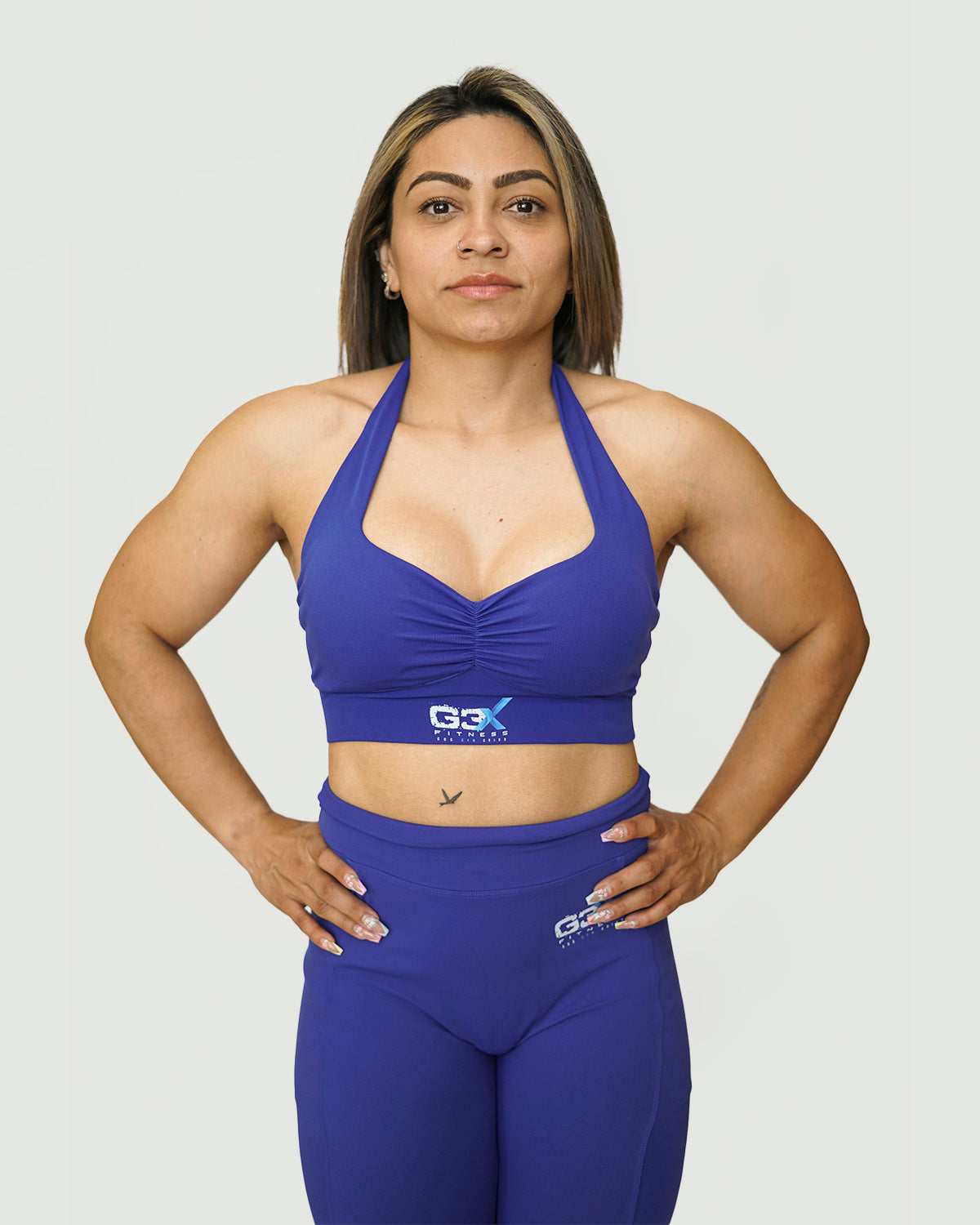 Open Back medium blue 3