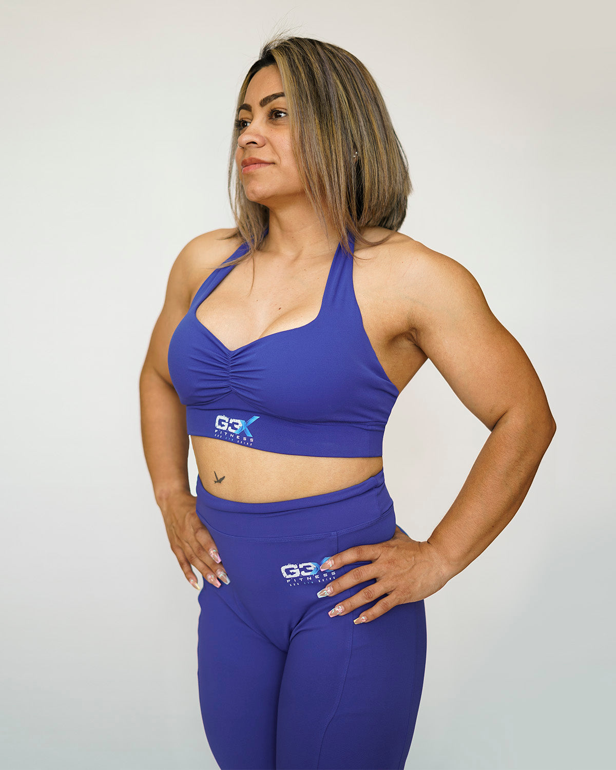 Open Back Medium Blue 4
