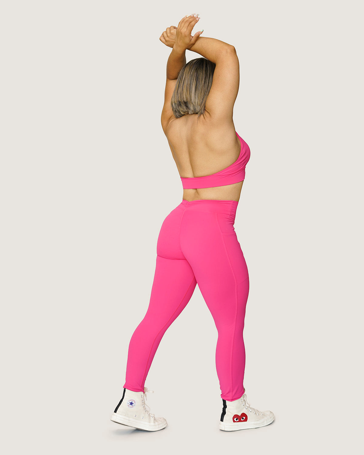 Open Back Pink 5