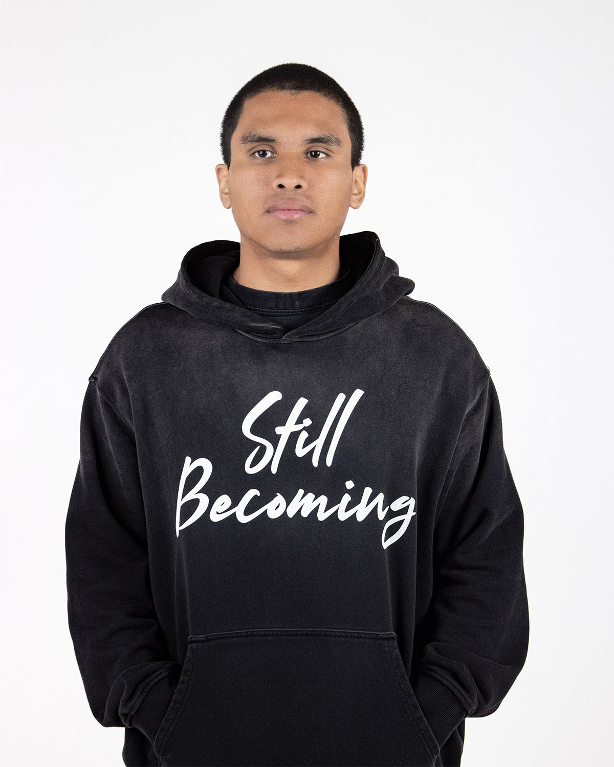 StillBecomingHoodie Black 1