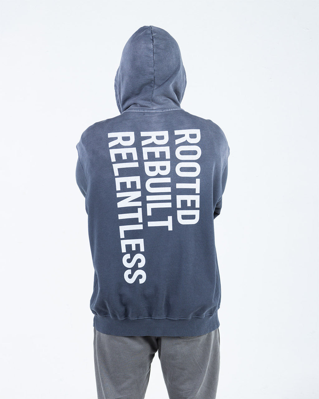 StillBecomingHoodie Gray Blue 7 