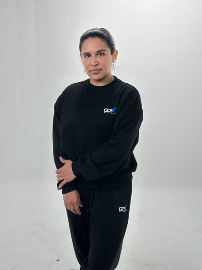 Temp Black Sweatsuits Women 3